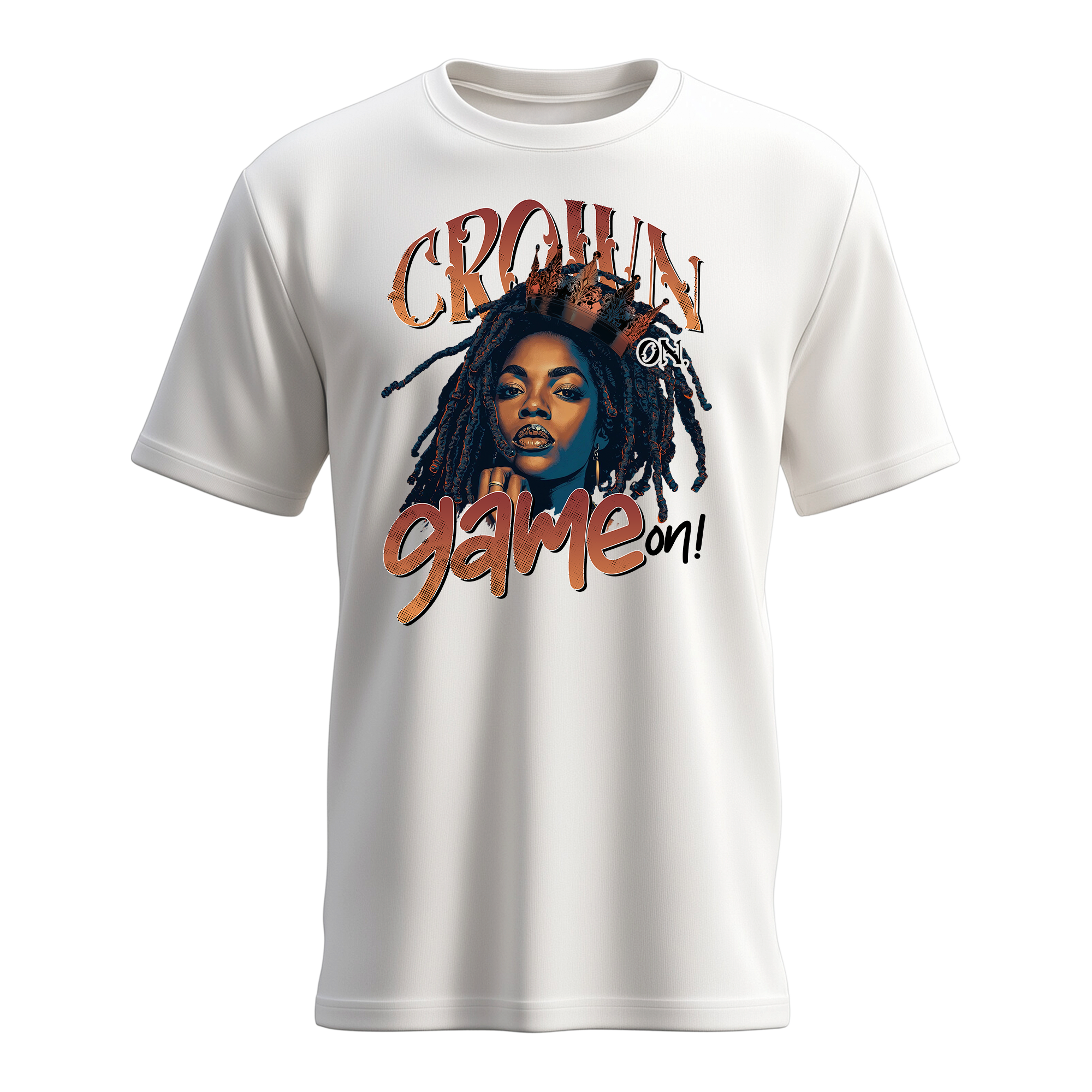 Women's Crown On Game On Graphic T-shirt