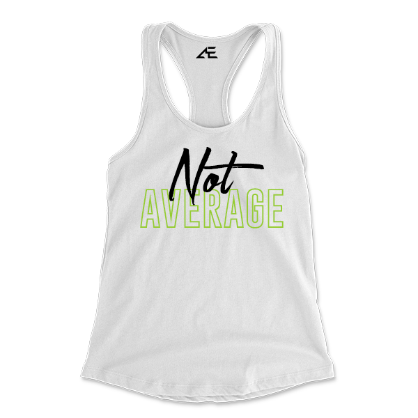 Women's Not Average Racerback Shirt