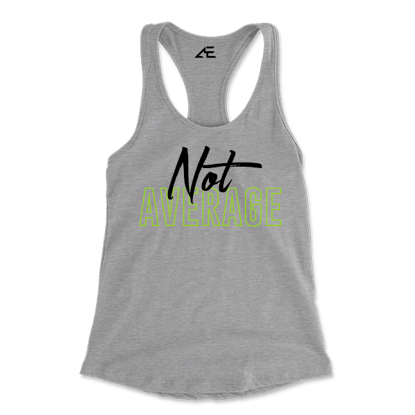 Women's Not Average Racerback Shirt