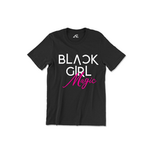 Load image into Gallery viewer, Toddler Girl&#39;s Black Girl Magic Shirt
