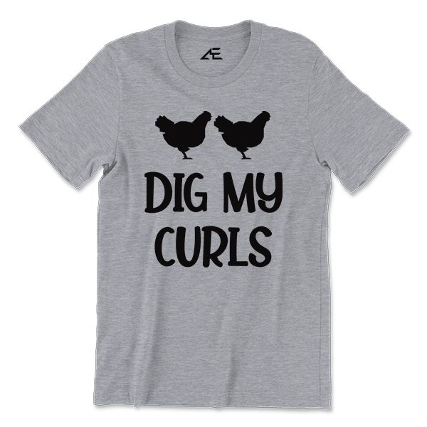 Boy's Youth Chicks Dig My Curls Shirt