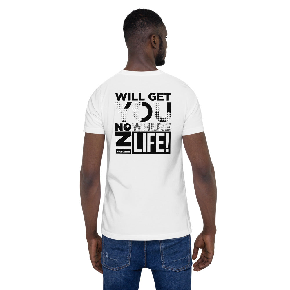 Whining Men's White Short-Sleeve Unisex T-Shirt