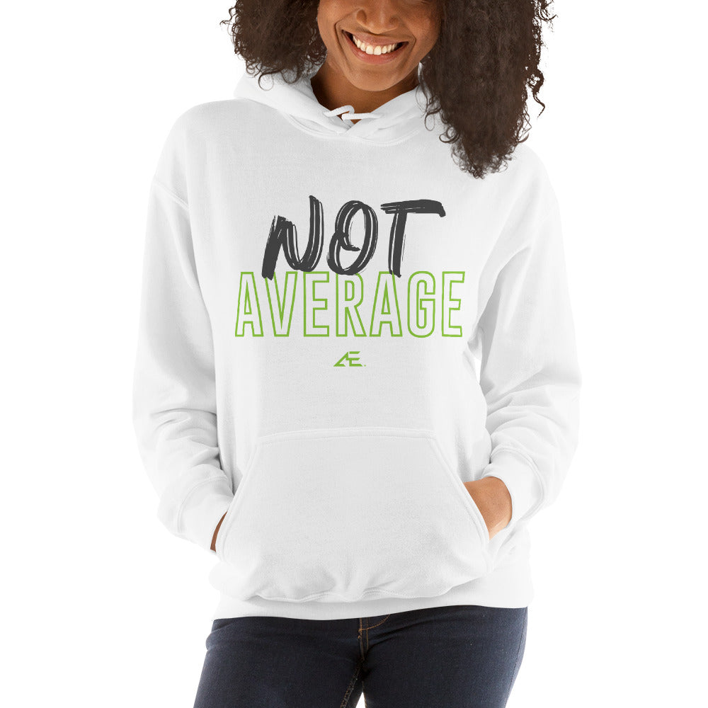 Not Average Women's White Hoodie
