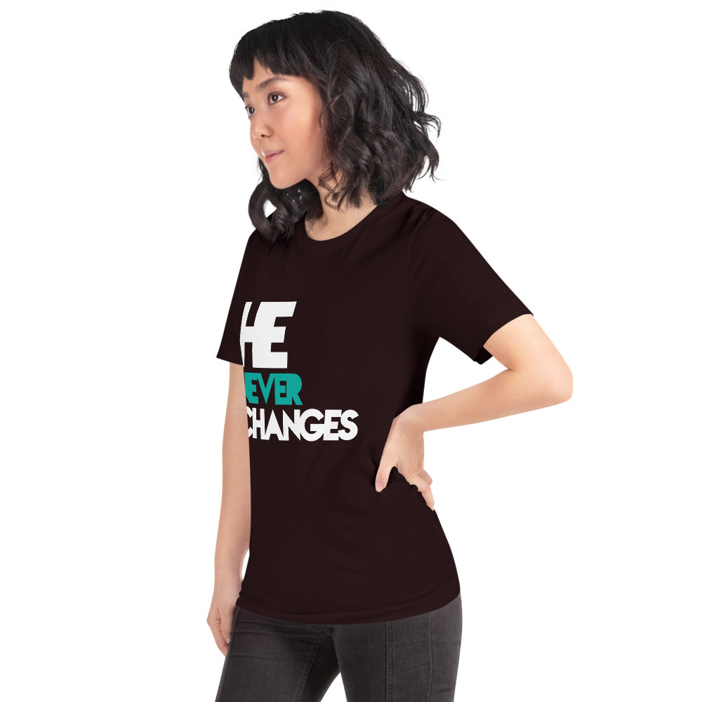 He Never Changes 2 Short-Sleeve  T-Shirt