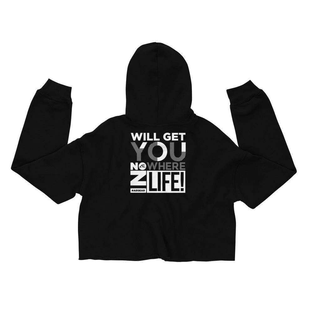 Whining Women's 2 Crop Hoodie