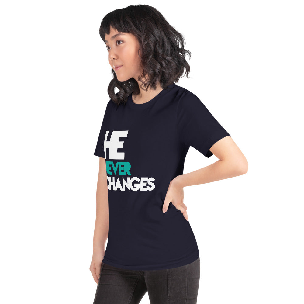 He Never Changes 2 Short-Sleeve  T-Shirt