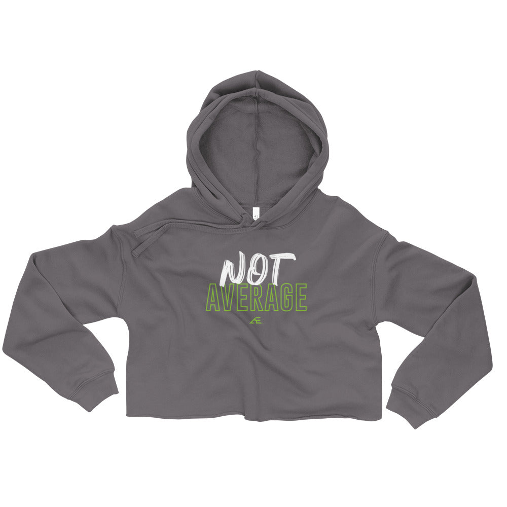 Not Average Women's Crop Hoodie
