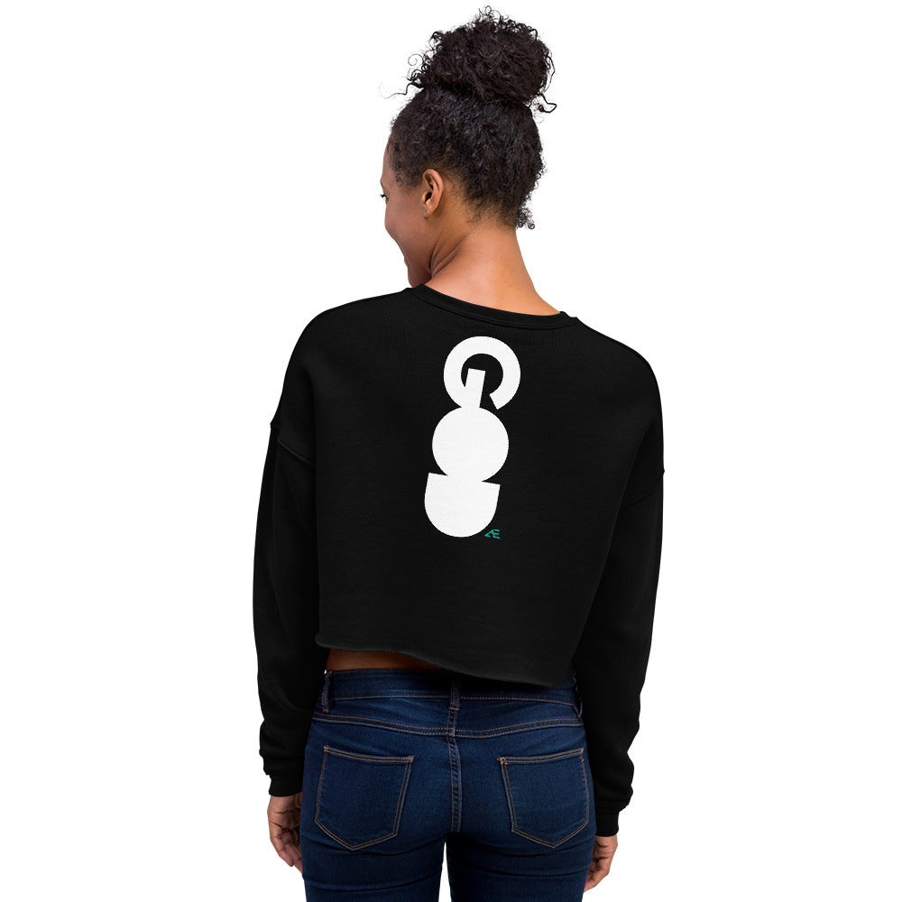 He Never Changes Women's 2 Crop Hoodie