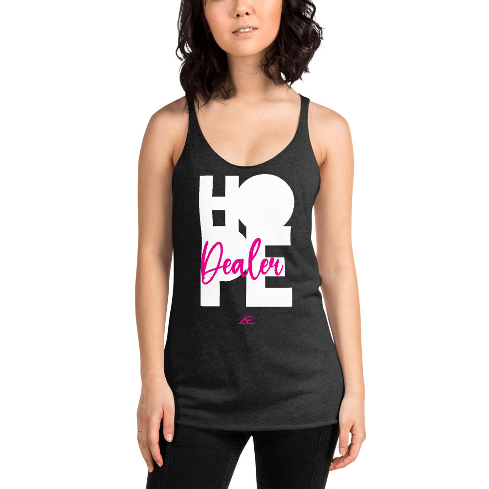 Hope Dealer 2 Women's Black Racerback Tank