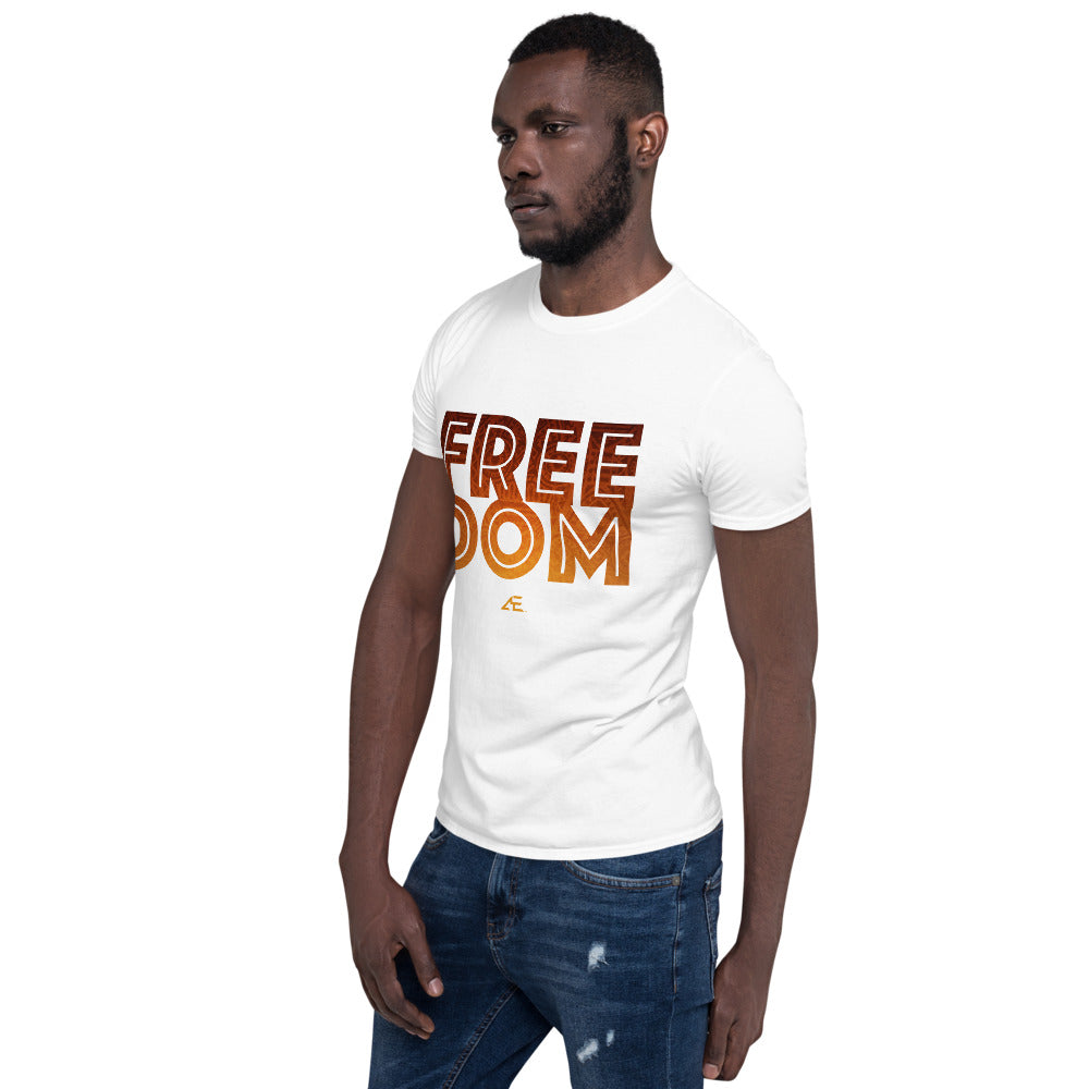 Freedom Short-Sleeve White T-Shirt