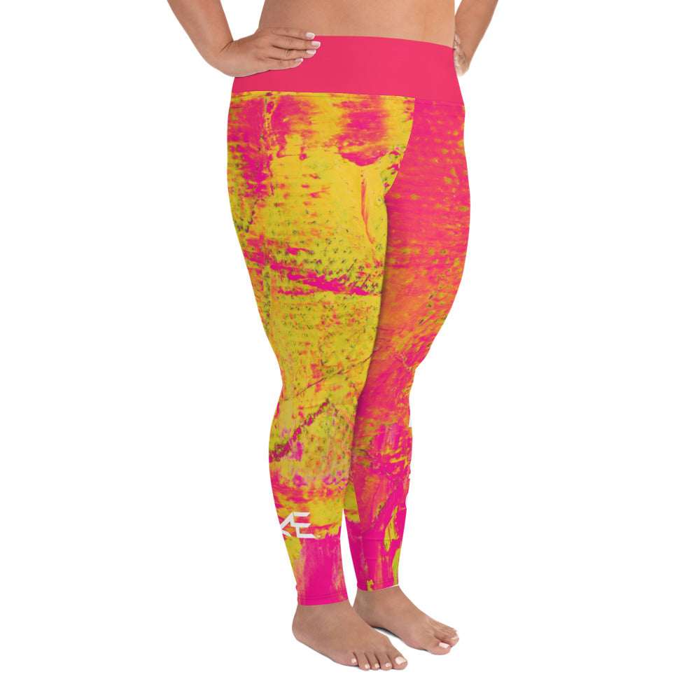 AE Hot Pink Plus Size Leggings