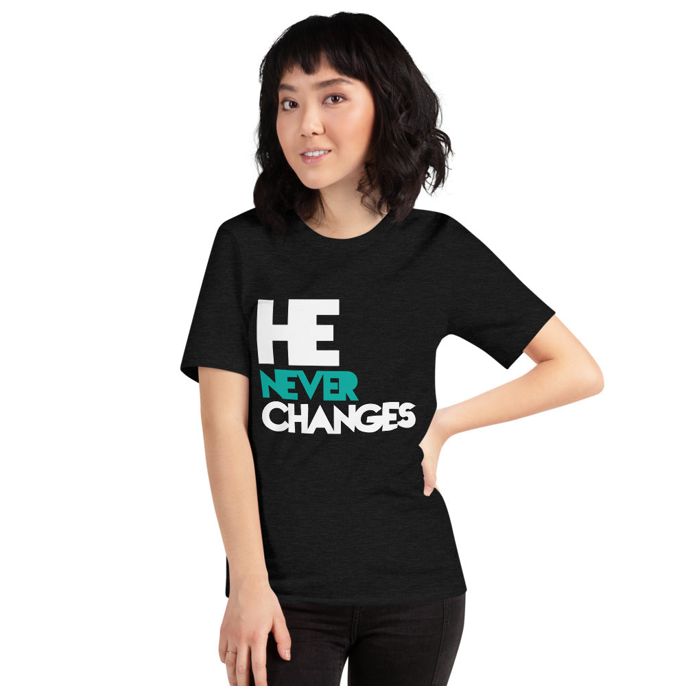 He Never Changes 2 Short-Sleeve  T-Shirt