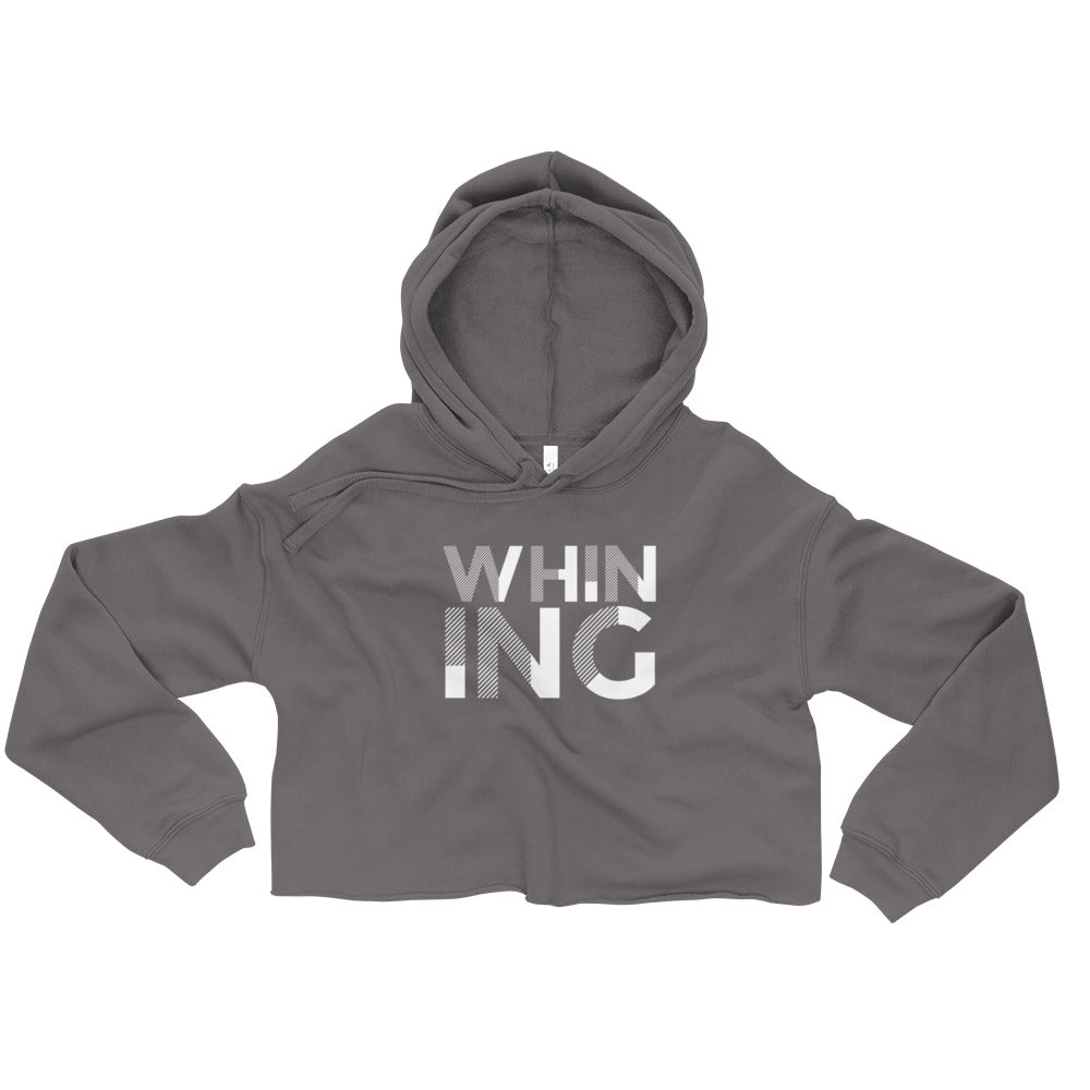 Whining Women's 2 Crop Hoodie