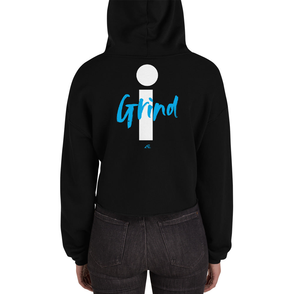 365 Days Black Crop Hoodie