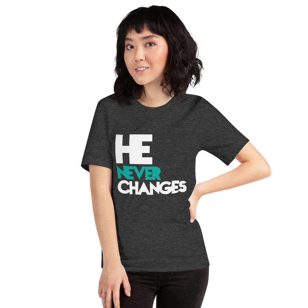 He Never Changes 2 Short-Sleeve  T-Shirt