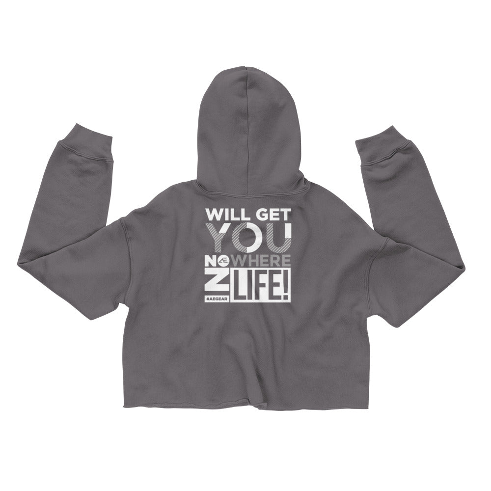 Whining Women's 2 Crop Hoodie