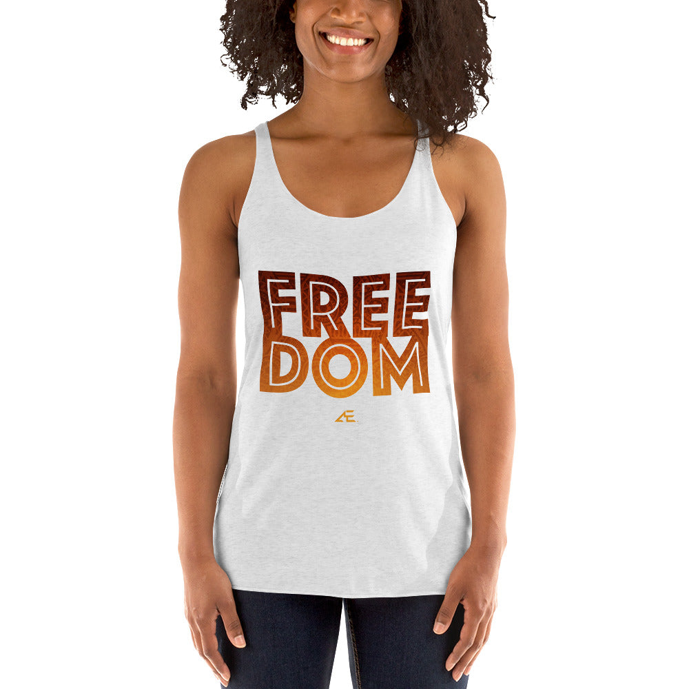 Freedom Women's Racerback Tank