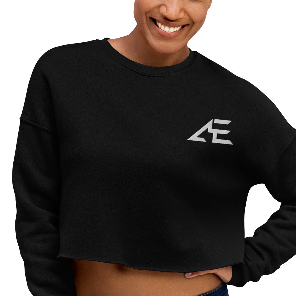 AE Embroider Crop Sweatshirt