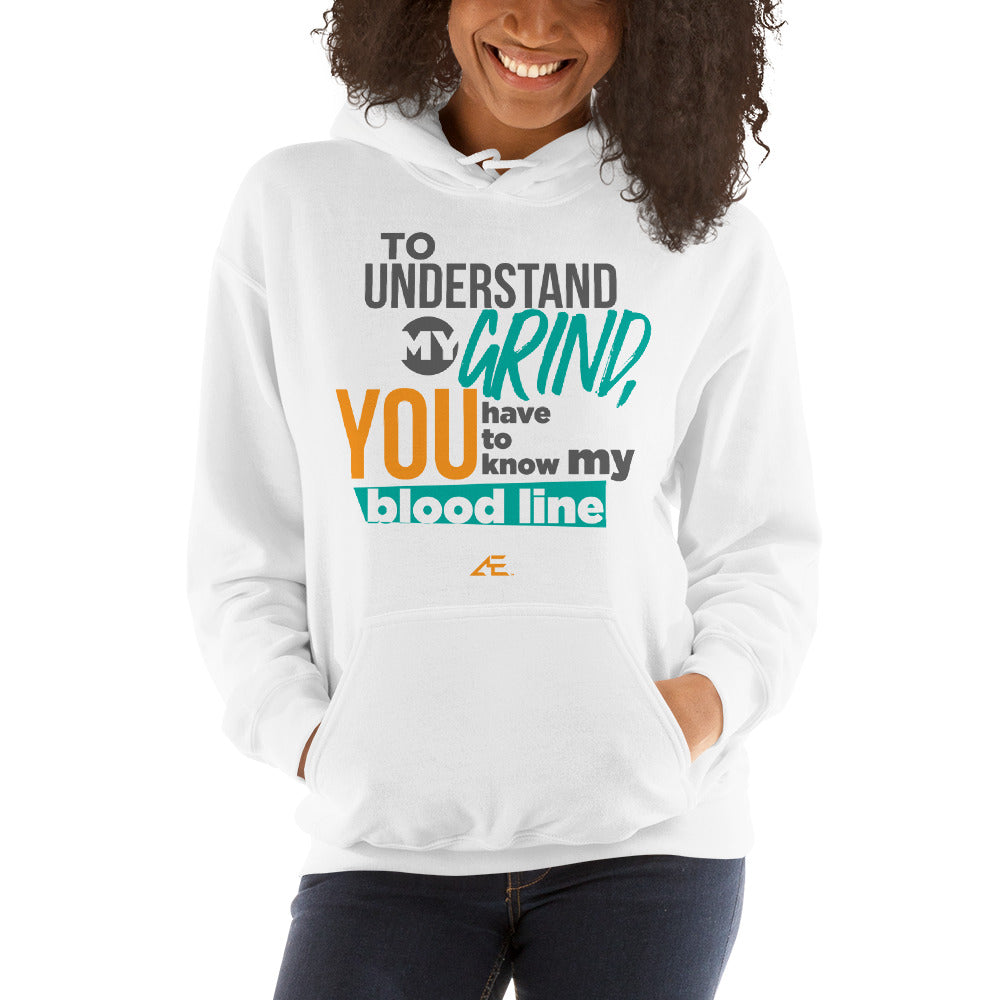 To Understand My Grind Women's White Hoodie