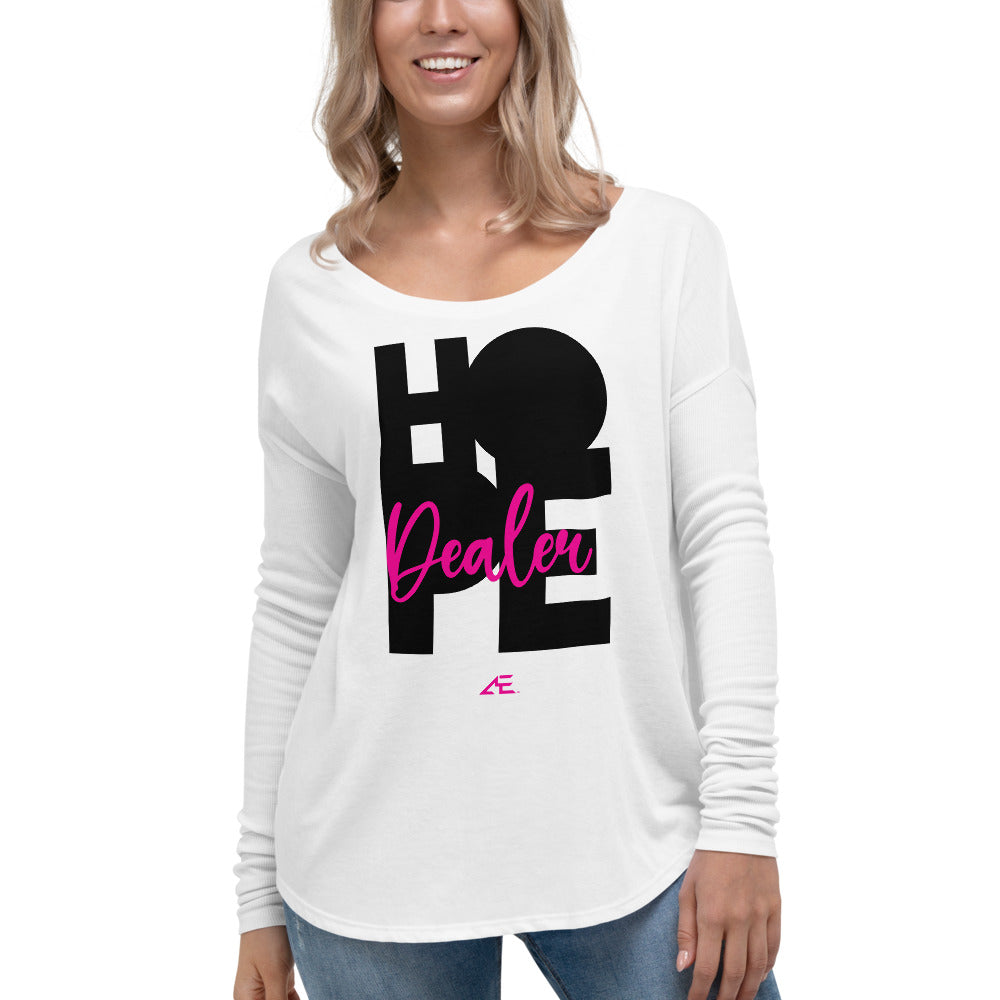 Hope Dealer Ladies' White Long Sleeve Tee