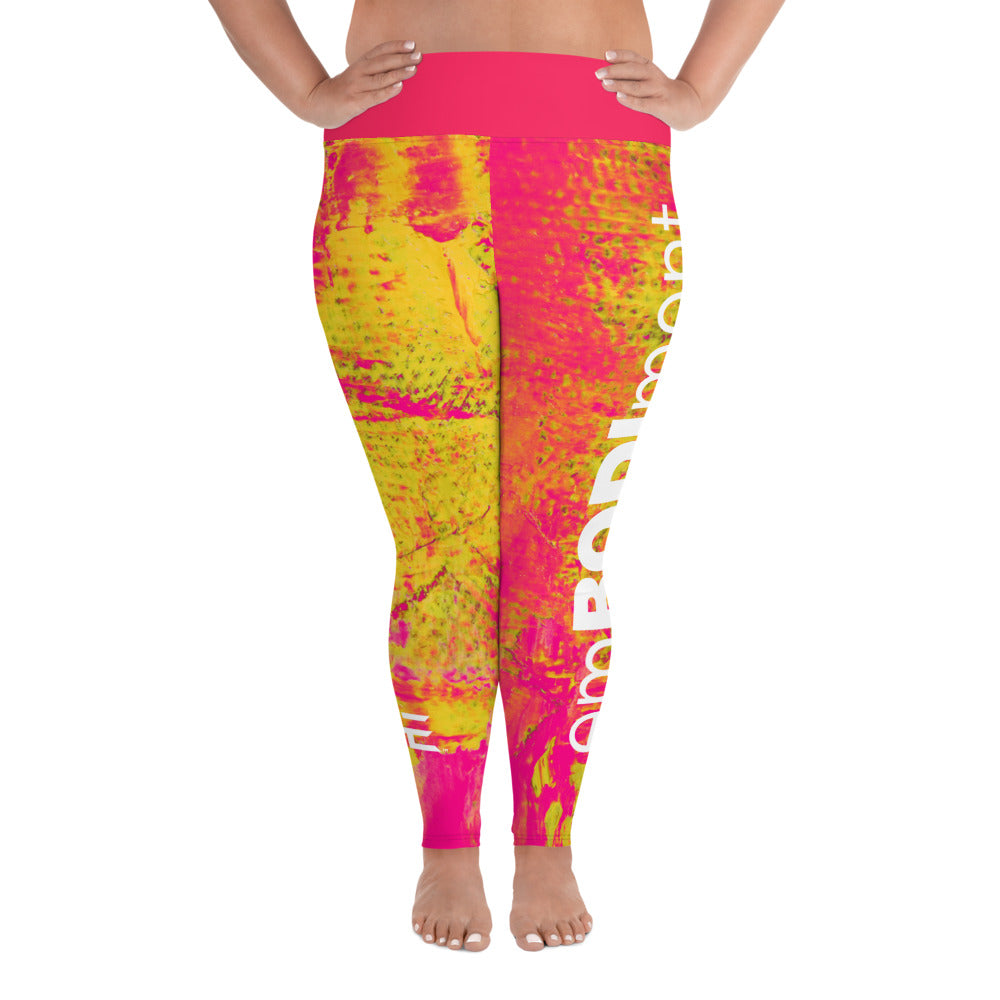 AE Hot Pink Plus Size Leggings
