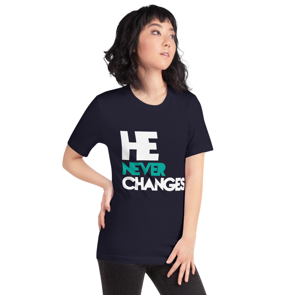 He Never Changes 2 Short-Sleeve  T-Shirt