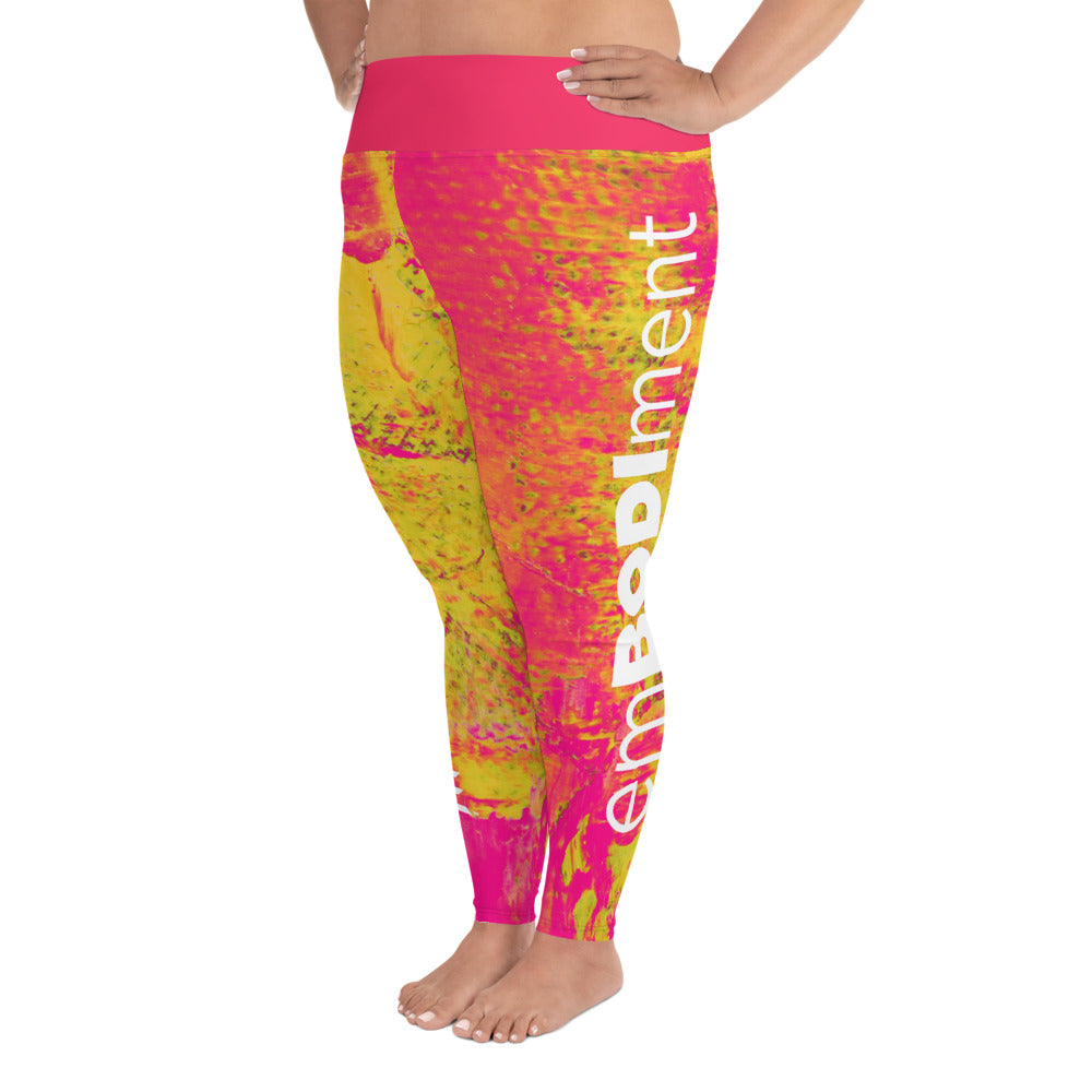 AE Hot Pink Plus Size Leggings