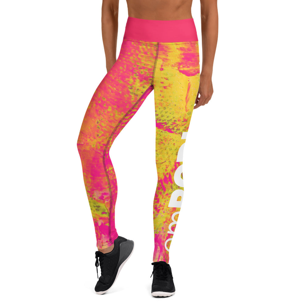 AE Hot Pink Yoga Leggings