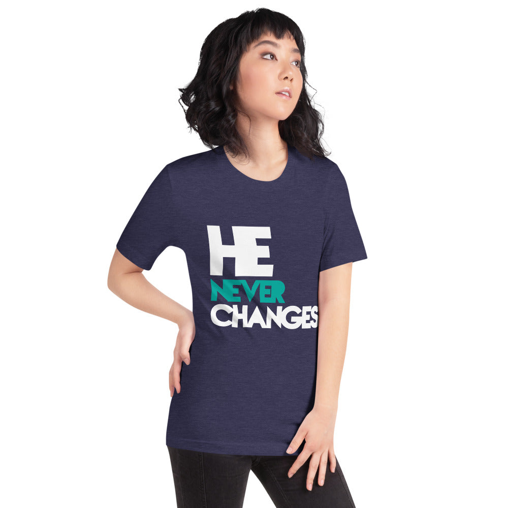 He Never Changes 2 Short-Sleeve  T-Shirt