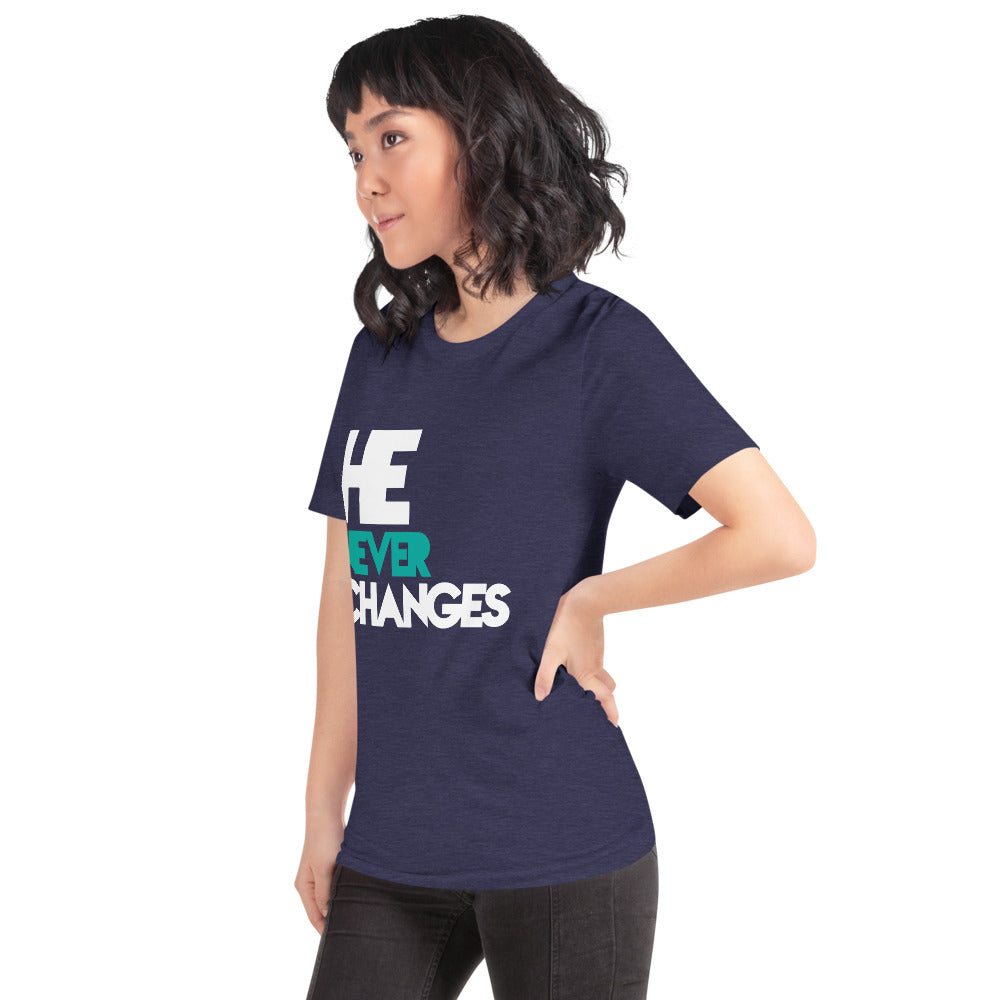 He Never Changes 2 Short-Sleeve  T-Shirt