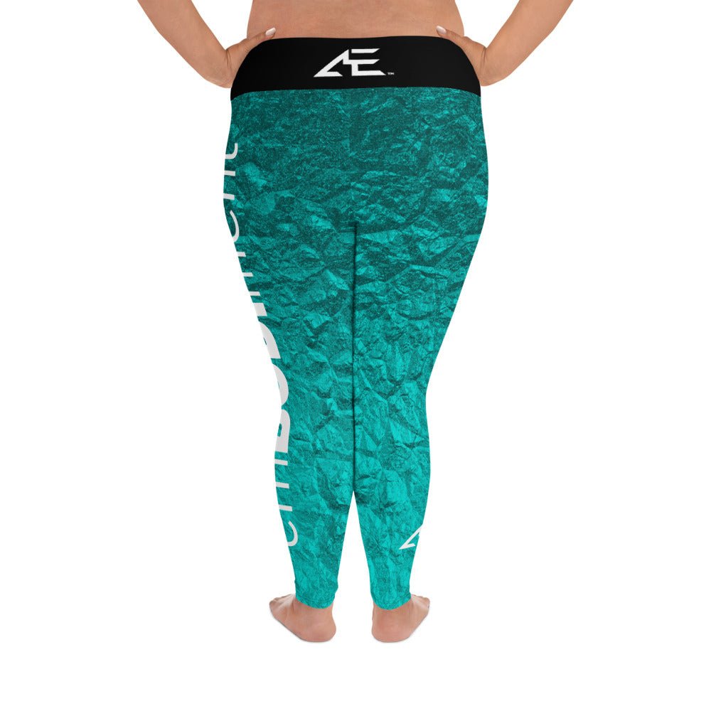 AE Teal Plus Size Leggings