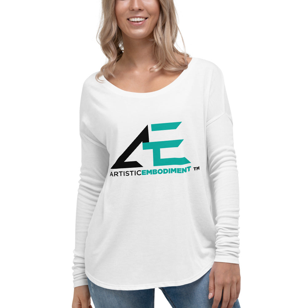 AE Women's White Ladies' Long Sleeve Tee