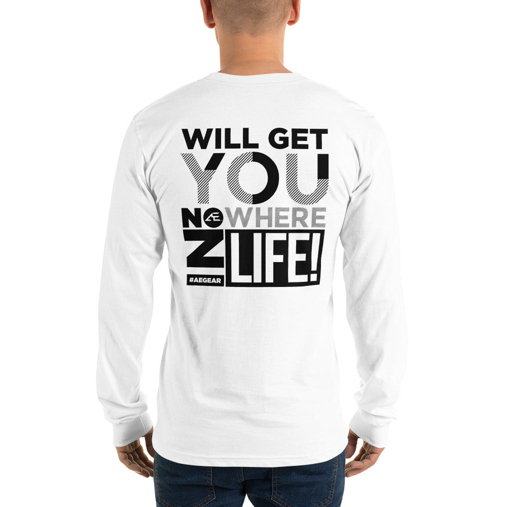Whining White Men's Long sleeve t-shirt