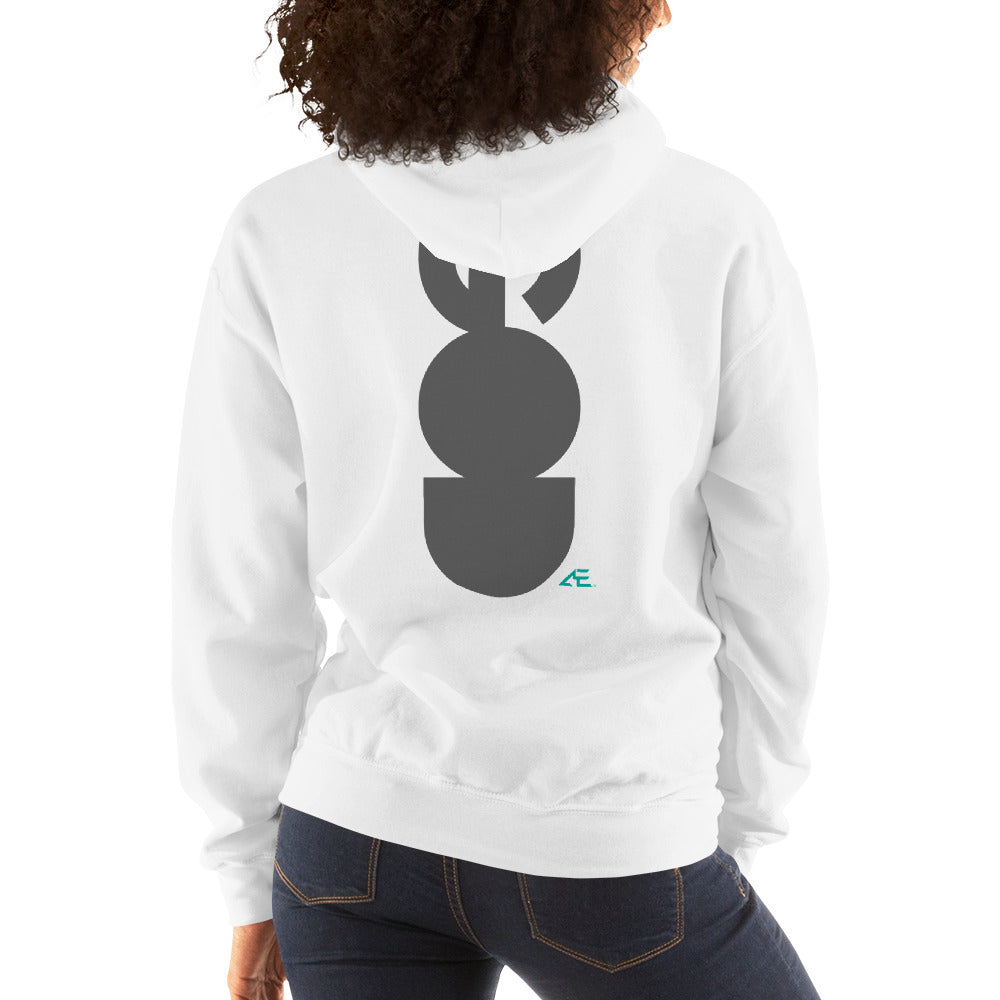 He Never Changes Women's White Hoodie