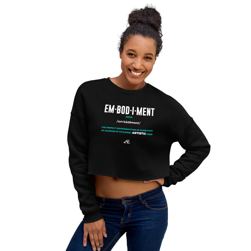 Embodiment Women's 2 Crop Sweatshirt