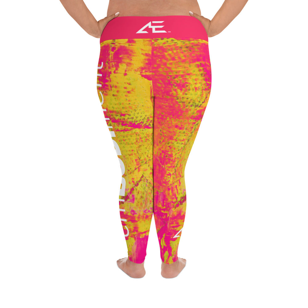 AE Hot Pink Plus Size Leggings