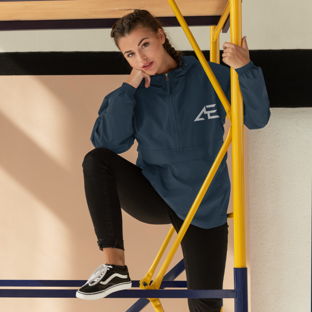 Women's AE Embroidered Champion Packable Jacket