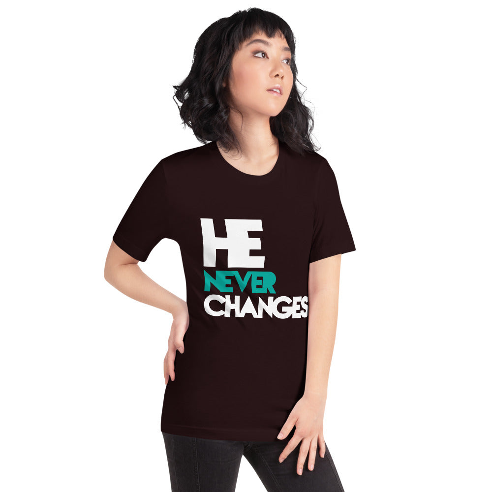 He Never Changes 2 Short-Sleeve  T-Shirt