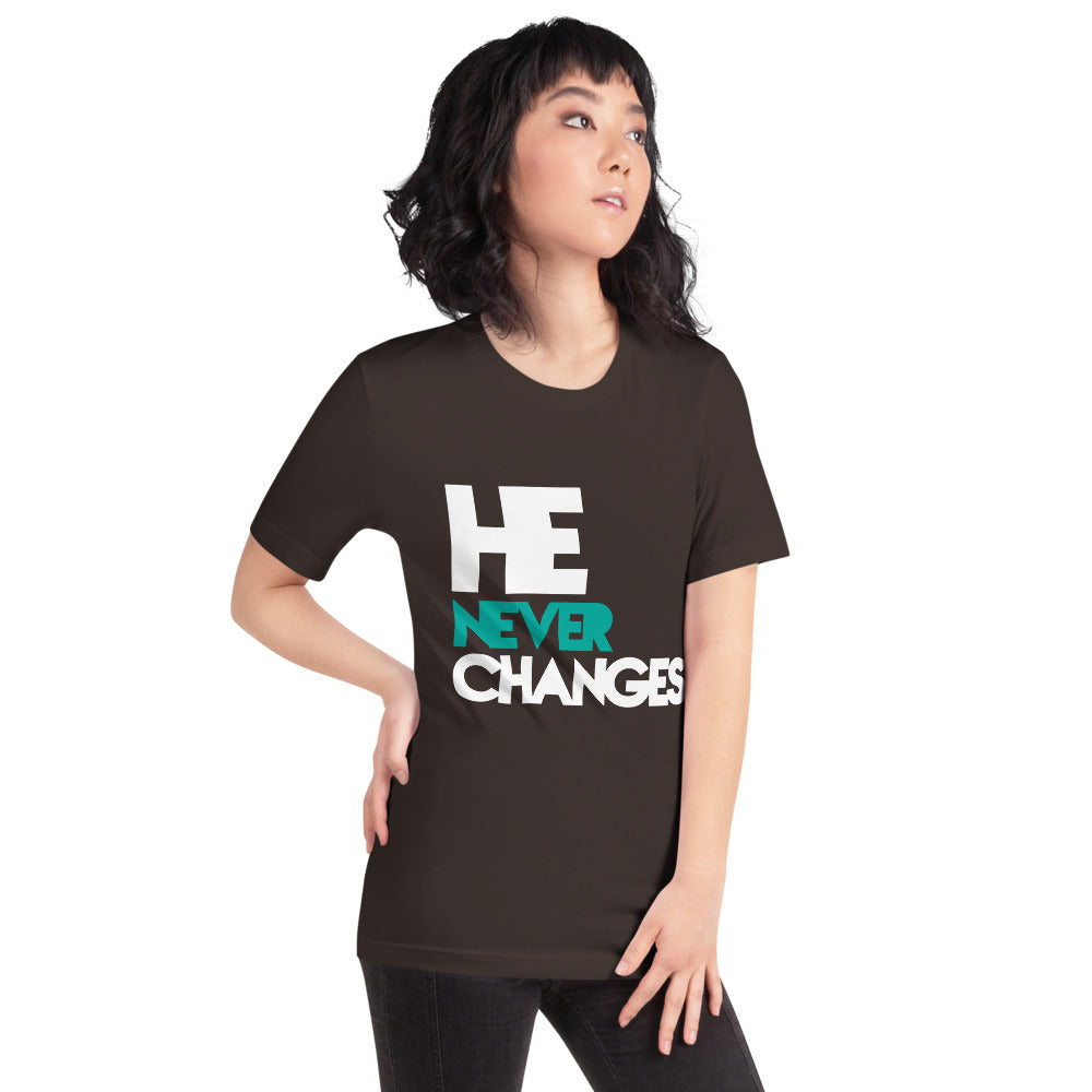 He Never Changes 2 Short-Sleeve  T-Shirt