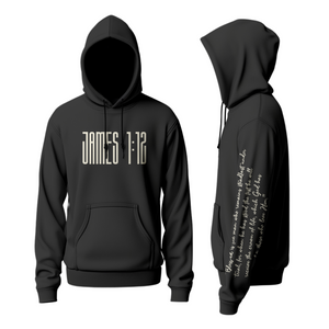 James 1:12 Inspirational Hoodie