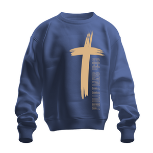 Philippians 4:13 Inspirational Sweatshirts