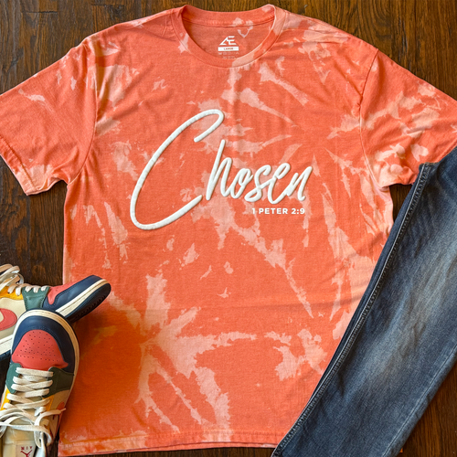 Orange Bleached Chosen 1 Peter 2:9