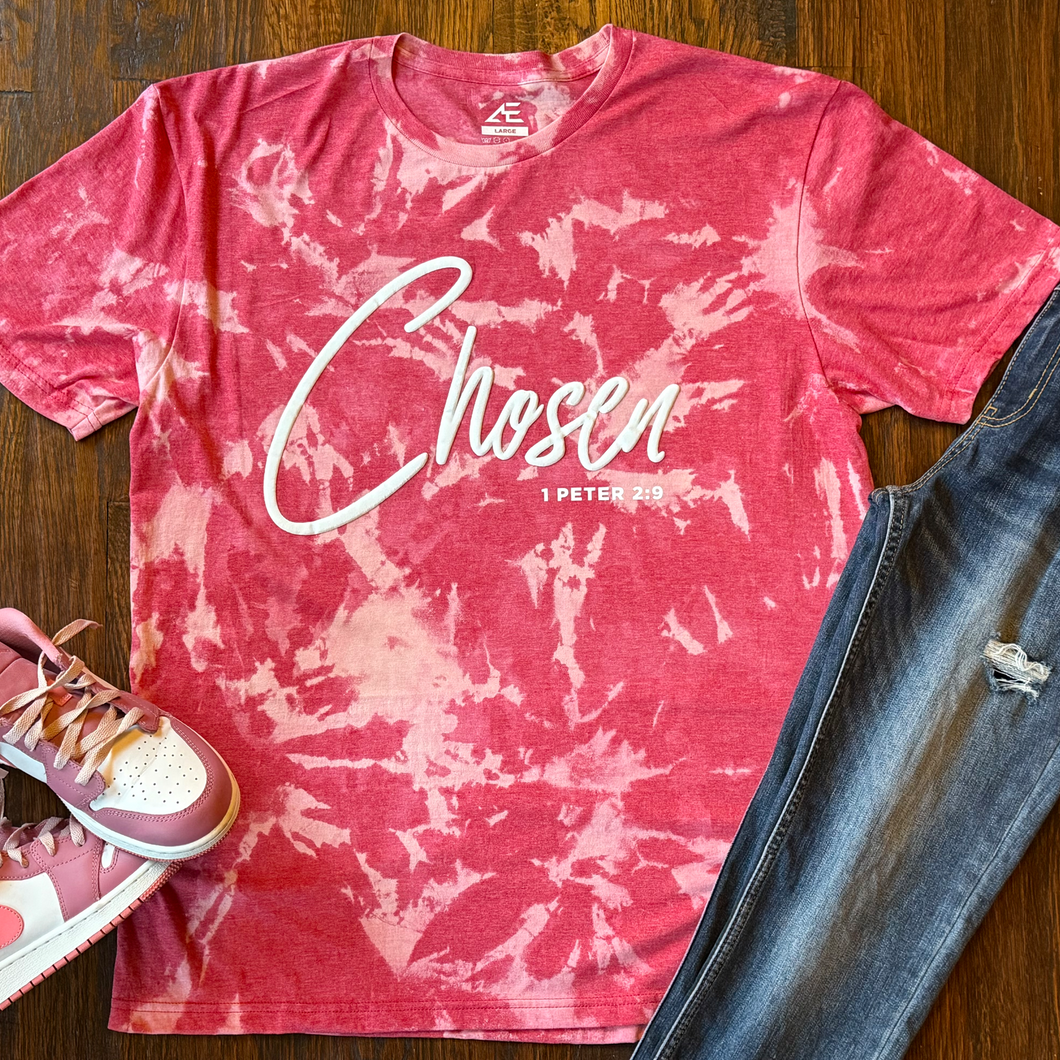 Pink Bleached Chosen 1 Peter 2:9