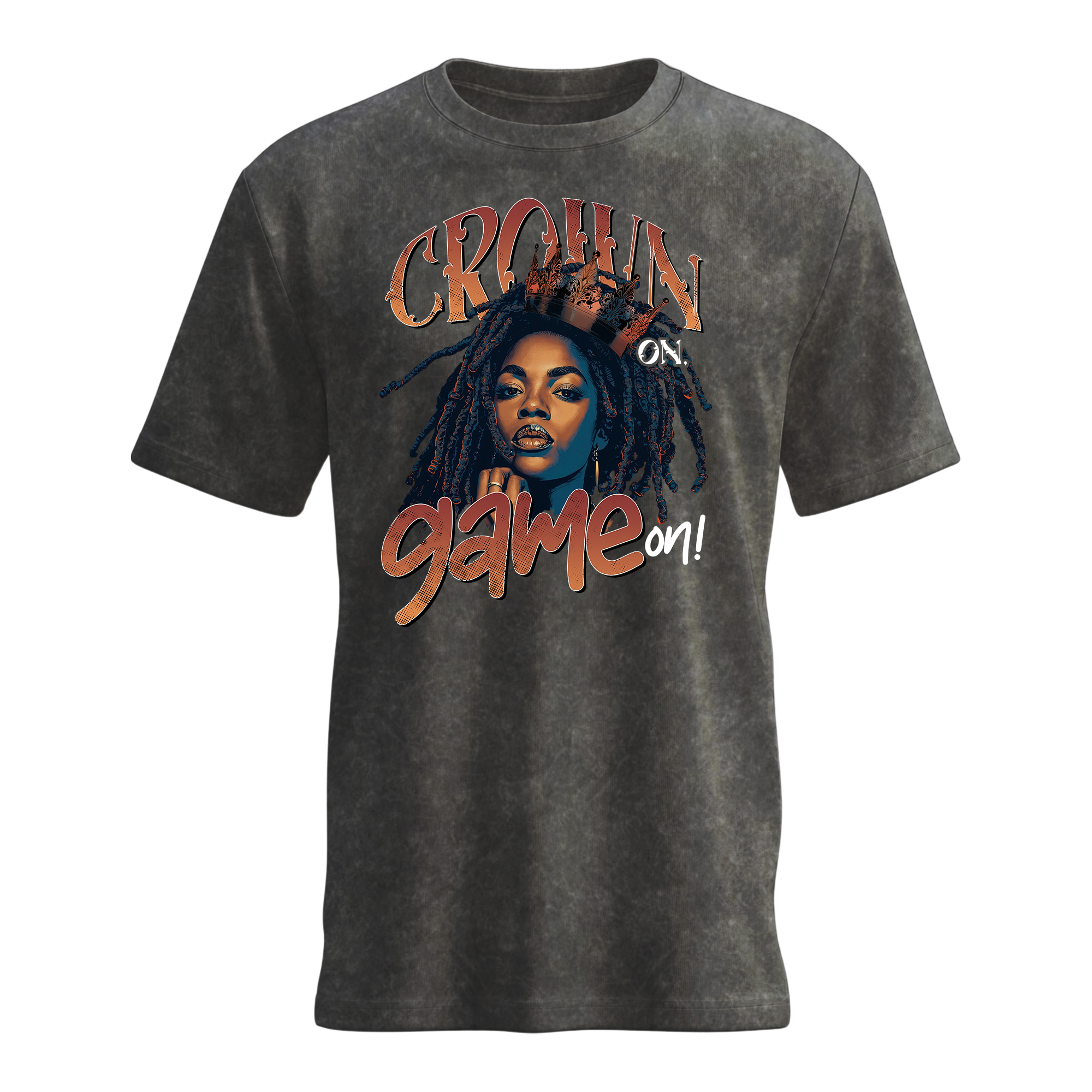 Women's Crown On Game On Graphic T-shirt