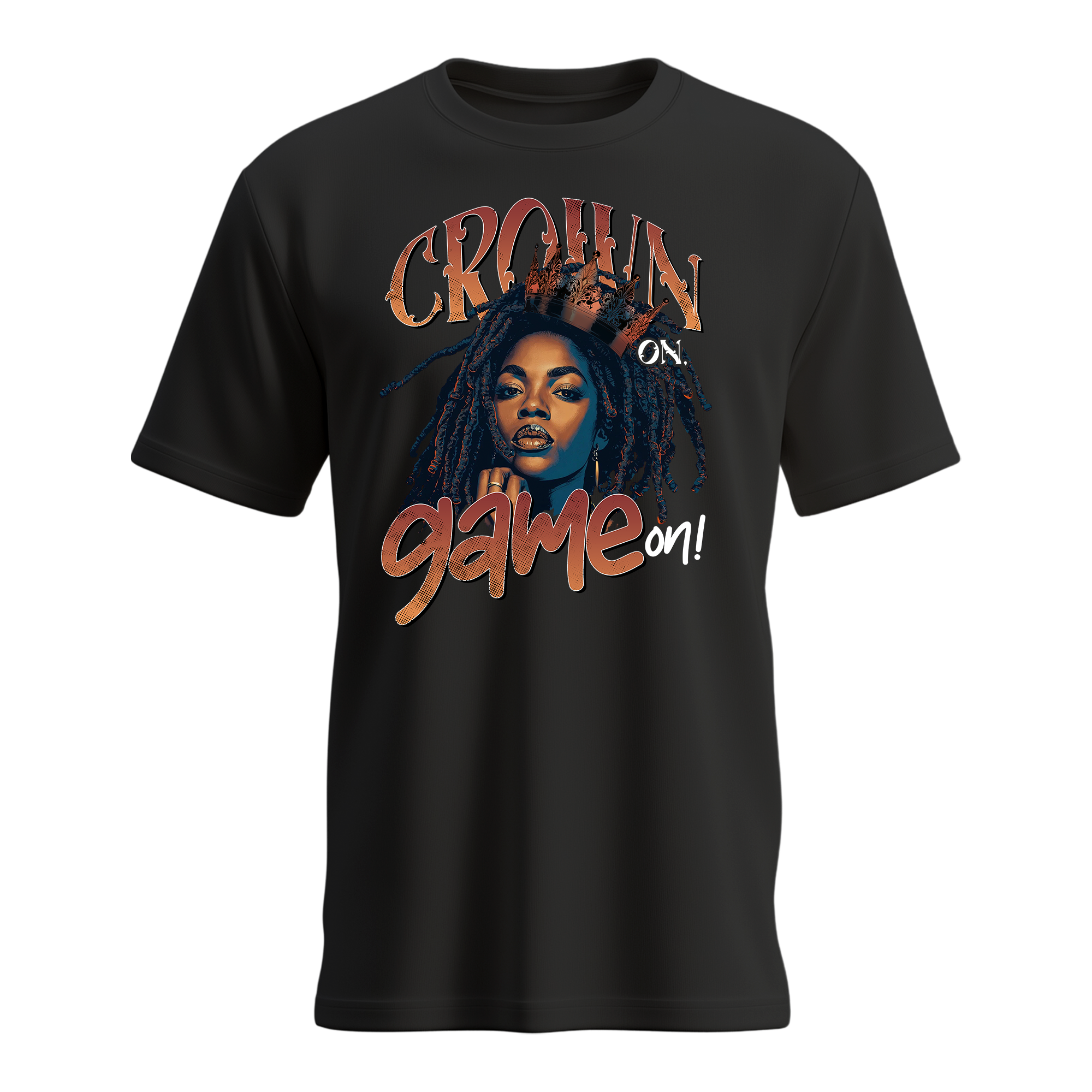Women's Crown On Game On Graphic T-shirt