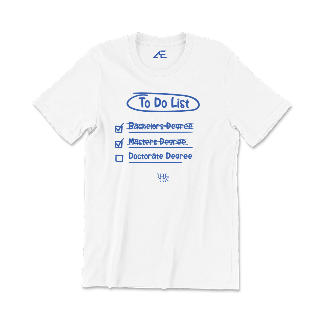 DSW To Do List "Doctorate Degree"