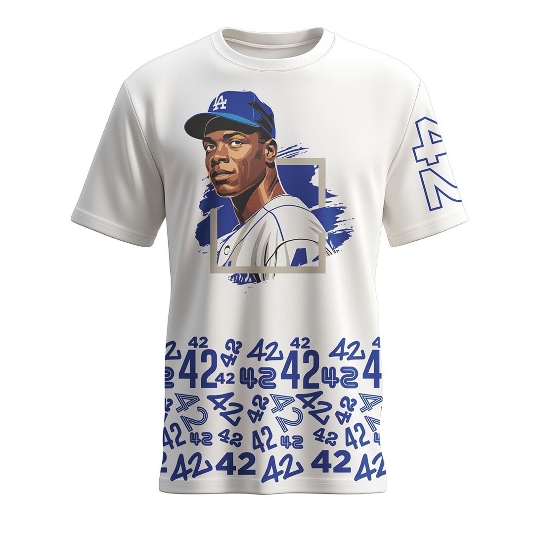 Custom Jackie Robinson T-Shirt
