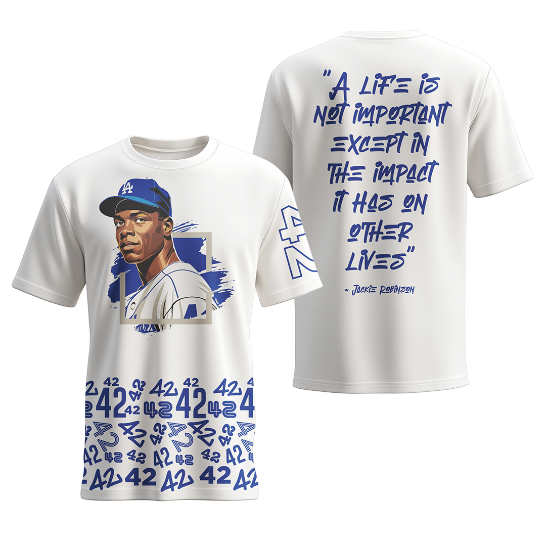 Custom Jackie Robinson T-Shirt