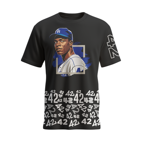 Custom Jackie Robinson T-Shirt
