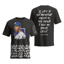 Load image into Gallery viewer, Custom Jackie Robinson T-Shirt